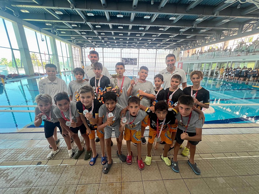 Sporcularımız U12 Sutopu Turnuvasını İkincilikle Tamamladı