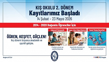 Kış Okulu Kayıtlarımız Başladı! 