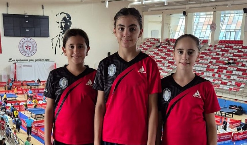 Küçük Kızlar Masa Tenisi Takımımıza Türkiye Şampiyonasında Başarılar Dileriz 